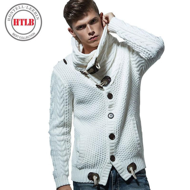 Men's Winter Fashion Cardigan Sweater - TrendSettingFashions 