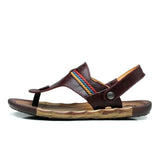 Men's Luxury Leather Sandals Up To Size 12 - TrendSettingFashions 