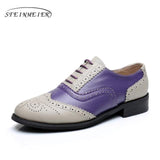 Men's Vintage British Style Oxford's Up To Size 10.5 - TrendSettingFashions 