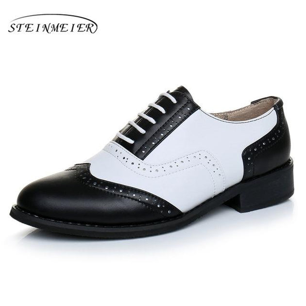 Men's Vintage British Style Oxford's Up To Size 10.5 - TrendSettingFashions 