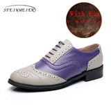 Men's Vintage British Style Oxford's Up To Size 10.5 - TrendSettingFashions 