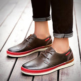 Men's Round Toe Causual Lace Up's - TrendSettingFashions 
