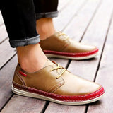 Men's Round Toe Causual Lace Up's - TrendSettingFashions 