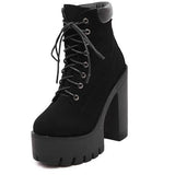 Women's Ankle Work Boots - TrendSettingFashions 