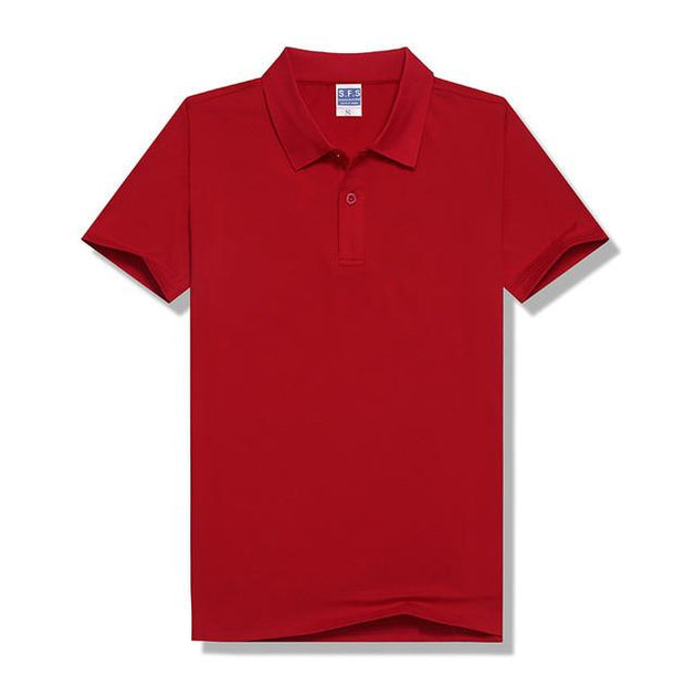 Men's Turn Down Collar Polo - TrendSettingFashions 