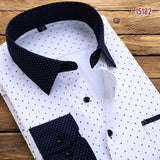Men's Long Sleeve Dress Shirt Up To 2XL - TrendSettingFashions 