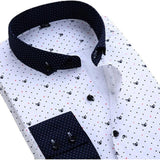 Men's Long Sleeve Dress Shirt Up To 2XL - TrendSettingFashions 