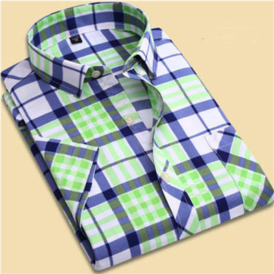 Men's Print Dress Shirt In 10 Colors And Styles - TrendSettingFashions 