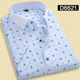 Men's Print Dress Shirt In 10 Colors And Styles - TrendSettingFashions 