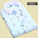 Men's Print Dress Shirt In 10 Colors And Styles - TrendSettingFashions 