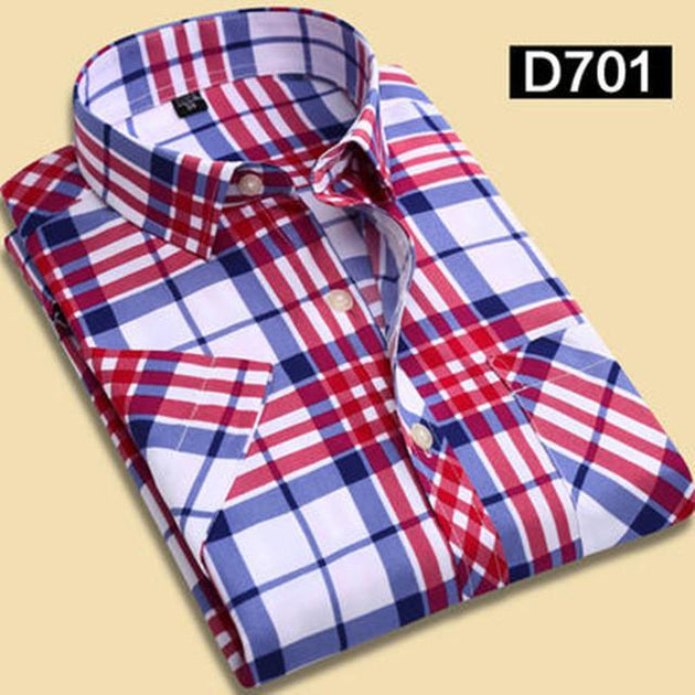 Men's Print Dress Shirt In 10 Colors And Styles - TrendSettingFashions 