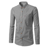 Men's Long Sleeve Dress Shirt - TrendSettingFashions 