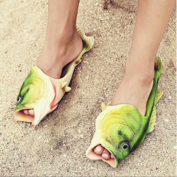 Men's Fish Shape Sandals(perfect for all fish lovers) - TrendSettingFashions 