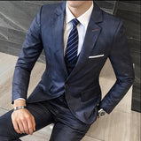 Men's Suit 3 Piece (Jacket+Vest+Pants) Up To 5XL - TrendSettingFashions 