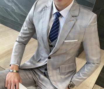 Men's Suit 3 Piece (Jacket+Vest+Pants) Up To 5XL - TrendSettingFashions 