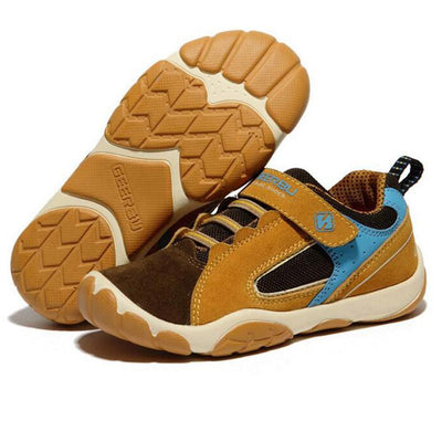 Kids Leather Style Sneakers - TrendSettingFashions 