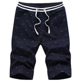 Men's Fashion Print Mid-Waist Shorts Up To 4XL - TrendSettingFashions 