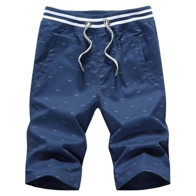 Men's Fashion Print Mid-Waist Shorts Up To 4XL - TrendSettingFashions 