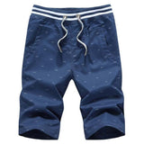 Men's Fashion Print Mid-Waist Shorts Up To 4XL - TrendSettingFashions 