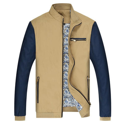 Men's Zipper Pocket Design Jacket - TrendSettingFashions 