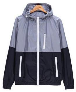 Men's Patchwork Spring Jacket Up To 3XL - TrendSettingFashions 