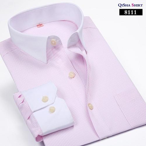 Luxury Striped Dress Shirt Up To 5XL - TrendSettingFashions 