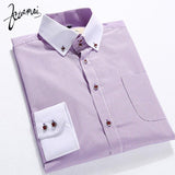 Men's Plaid Dress Shirt Up To 4XL - TrendSettingFashions 