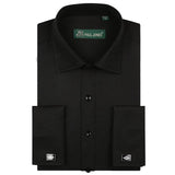 Men's Classic French Cuff Dress Shirt - TrendSettingFashions 