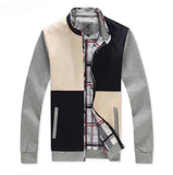 Men's Patchwork Style Jacket - TrendSettingFashions 