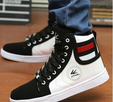 Men's Leisure Front Lace Up Boots - TrendSettingFashions 