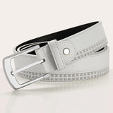 Men's Metal Plated Designer Belt - TrendSettingFashions 