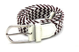 Men's Elastic Weave Belt In Multi Color Options - TrendSettingFashions 