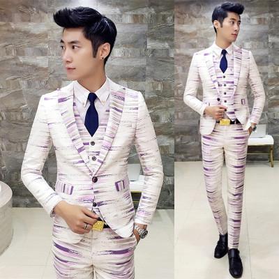 Men's Unique Fashion Suit (jackets+Vest+pants) Up To 2XL - TrendSettingFashions 