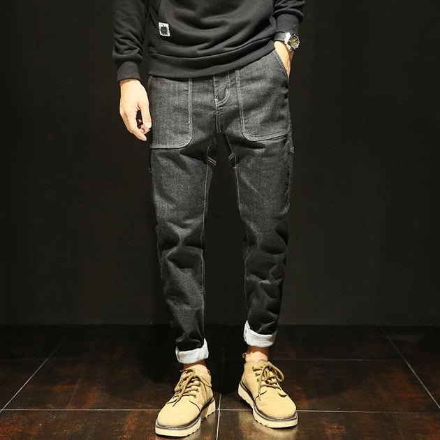 Men's Vintage Black Denim's Up To 38 - TrendSettingFashions 
