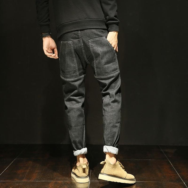 Men's Vintage Black Denim's Up To 38 - TrendSettingFashions 