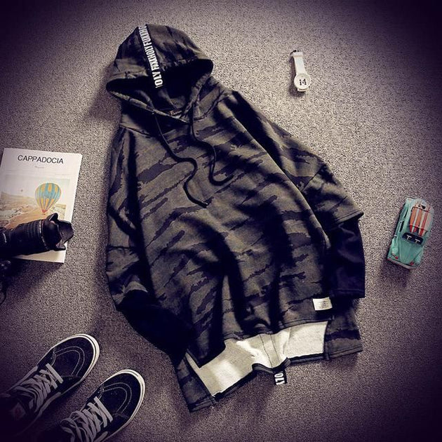 Men's Fashion Vintage Hoodie Up To 5XL - TrendSettingFashions 