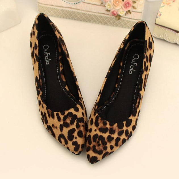 Women's Sexy Leopard Heels - TrendSettingFashions 