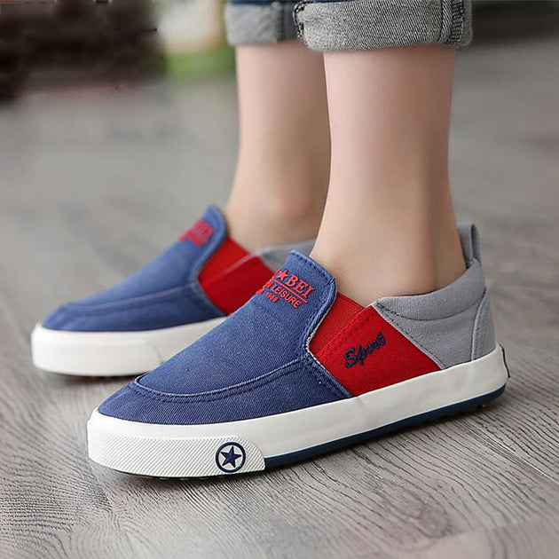Kids Slip On Breathable Loafers - TrendSettingFashions 