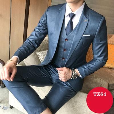 Men's 3pc Formal Suit - TrendSettingFashions 
