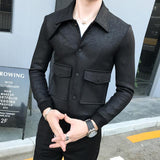 Men's Suede Jacket - TrendSettingFashions 