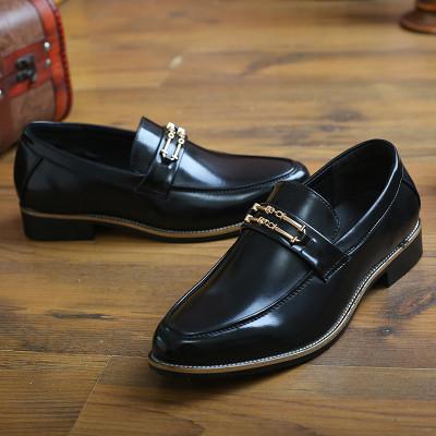 Men's Vintage Pointed Toe Dress Shoes In 4 Colors - TrendSettingFashions 