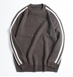 Men's Designer Sleeve Pullover Sweater - TrendSettingFashions 