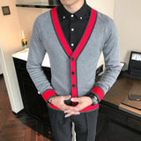 Men's Knitted Cardigan - TrendSettingFashions 