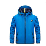 Men's Windproof Hooded Jacket Up To 4XL - TrendSettingFashions 