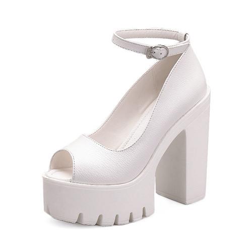 Women's Casual Platform Pumps - TrendSettingFashions 