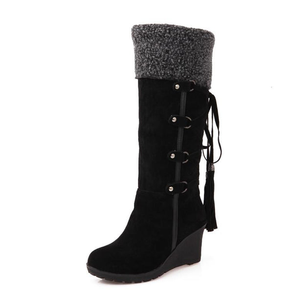 Women's Knee-High Winter Boots - TrendSettingFashions