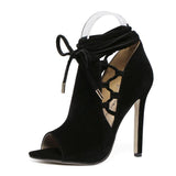 Women's Ankle Cut Outs - TrendSettingFashions 