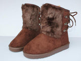 Womens Fur Winter Boots - TrendSettingFashions 