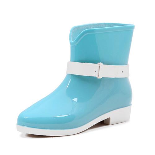 Women's Rubber Fashion Rain Boots - TrendSettingFashions 