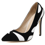 Women's Suede Thin High Heel Shoes - TrendSettingFashions 